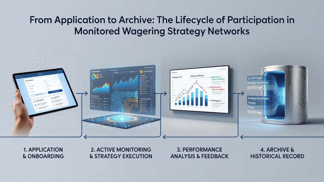 Illustration of data archiving process in wagering strategy systems